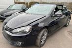 Volkswagen Golf 6 Cabrio SCHADE, Auto's, Bedrijf, Golf, Te koop, Benzine