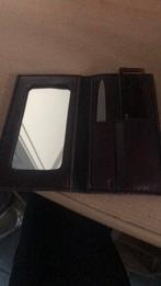 Etui met spiegel, vijl en kam, Handtassen en Accessoires, Uiterlijk | Cosmetica en Make-up, Ophalen of Verzenden