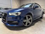 Audi A3 Cabrio 1.4TFSU ULTRA S-Line150pk, Auto's, 4 zetels, 4 cilinders, Cabriolet, Blauw