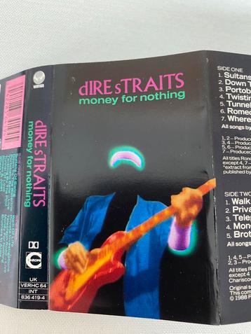 Inlay cassette “Dire Straits : Money for nothing”