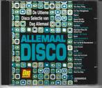 CD Allemaal Disco - De Ultieme Disco Selectie, CD & DVD, CD | Dance & House, Comme neuf, Enlèvement ou Envoi, Disco