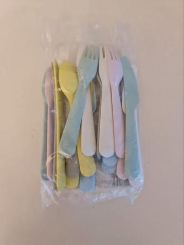Kinder bestek / plastiek bestek / ikea, Huis en Inrichting, Ophalen of Verzenden, Zo goed als nieuw