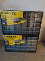 2x Stanley opbergdoos met vakken, Ophalen of Verzenden
