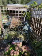 Bronzen kraanvogels, Ophalen, Dierenbeeld
