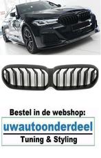 Grill Dubbele Spijl Mat Zwart Geschikt Voor Bmw 5 Serie G30, Verzenden