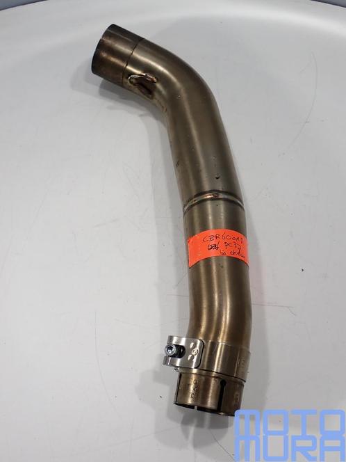Uitlaat linkpijp voor de CBR600RR 2003 - 2004 PC37 CBR 600 R, Motoren, Onderdelen | Honda, Gebruikt, Ophalen of Verzenden