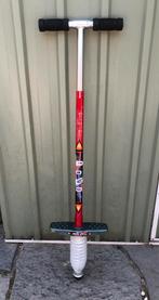 Pogo stick springstok speelgoed tuin rood zwart kind tiener, Ophalen, Gebruikt