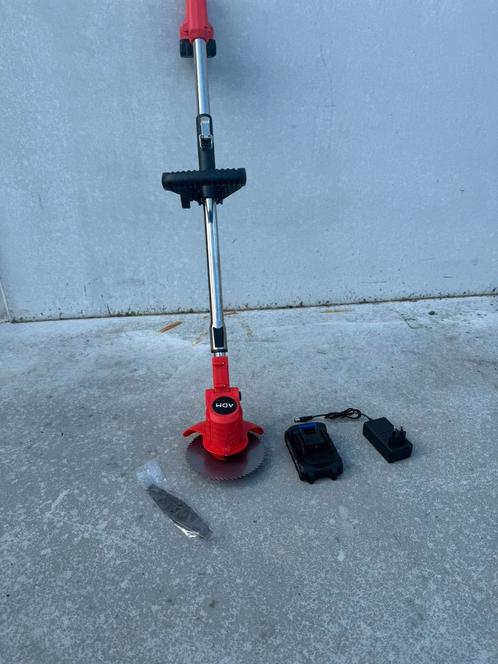 Draadloze grastrimmer – Nieuwstaat – Incl. batterij en lader, Tuin en Terras, Grastrimmers, Zo goed als nieuw, Ophalen of Verzenden