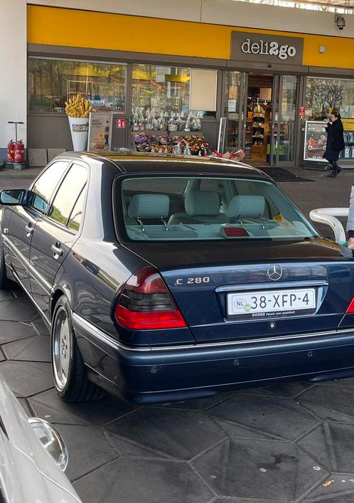Mercedes 280 Benzine automaat., Auto's, Mercedes-Benz, Particulier, C-Klasse, Open dak, Benzine, 4 deurs, Automaat, Ophalen