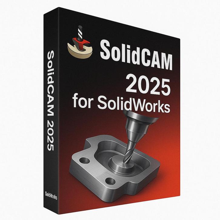 SolidCAM 2025 voor SolidWorks, Computers en Software, Educatie- en Cursussoftware, Nieuw, Windows, Ophalen