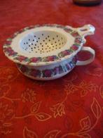 Tweedelig theezeefje porselein, Antiek en Kunst, Ophalen of Verzenden