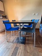 Eettafel 3x2p, Huis en Inrichting, Tafels | Eettafels, Ophalen, 50 tot 100 cm, 50 tot 100 cm, Zo goed als nieuw