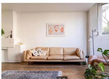 Lederen Sofa  beschikbaar voor biedingen