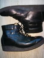 Lederen orthopedische bottines - maat 40-41, Zwart, Lage of Enkellaarzen, Ophalen of Verzenden, Zo goed als nieuw