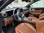 Mercedes e300 hybrid_diesel amg burnmeister, Auto's, Automaat, Blauw, Leder, Bruin