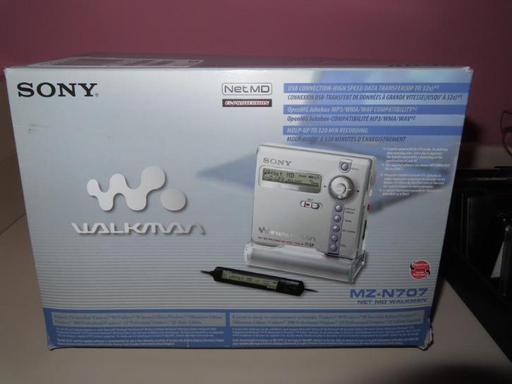 Mini Disc Sony + 31 Mini Disc, Audio, Tv en Foto, Walkmans, Discmans en Minidiscspelers, Ophalen of Verzenden