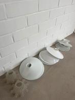 Vintage opaline lampenkappen, Huis en Inrichting, Lampen | Lampenkappen, Ophalen of Verzenden, Zo goed als nieuw