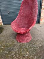 Vintage rotan stoel, Huis en Inrichting, Ophalen
