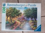 Nieuw Puzzel 1500 st - Ravensburger- cottage, Ophalen of Verzenden, 500 t/m 1500 stukjes, Nieuw, Legpuzzel