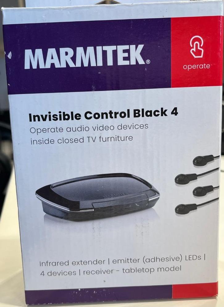 invisible control black 4, Audio, Tv en Foto, Televisie-accessoires, Zo goed als nieuw, Ophalen