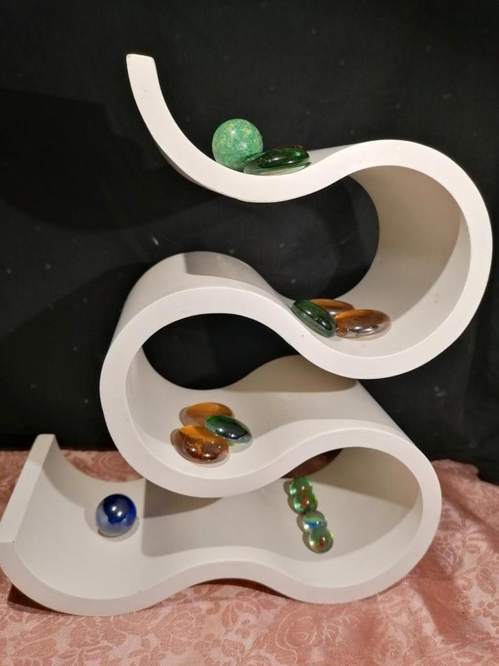 Koziol - Flessenrek BOA, wit, Huis en Inrichting, Woonaccessoires | Etagères, Zo goed als nieuw, Ophalen