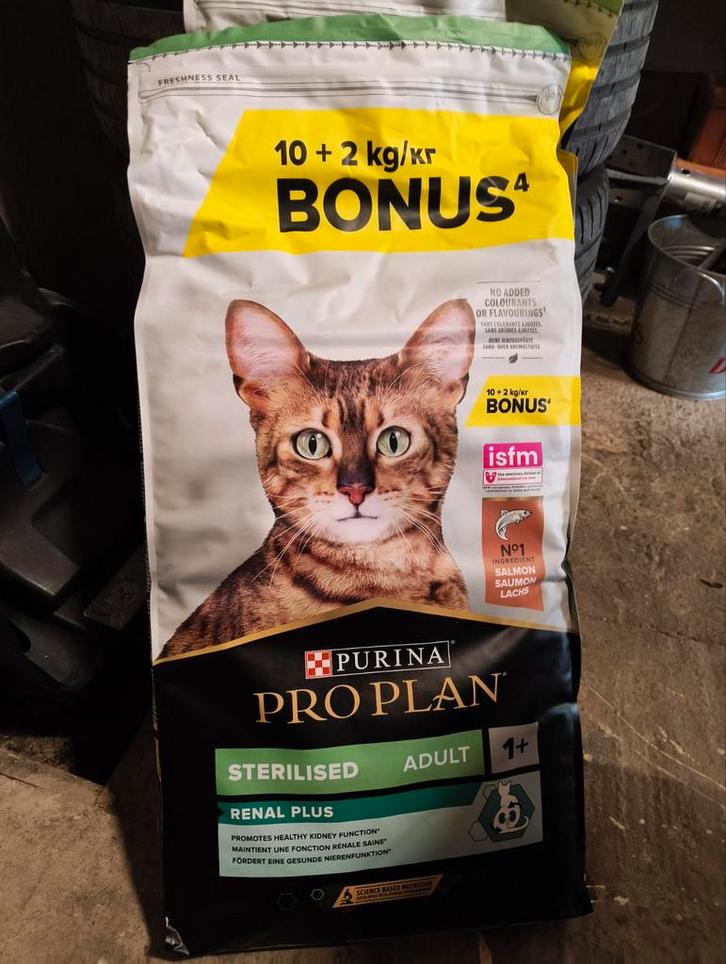 Purina Pro Plan 2x12 kg gesteriliseerd Renal Plus voor volwa, Dieren en Toebehoren, Dierenvoeding, Kat, Ophalen