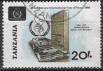 Tanzania 1986 - Yvert 304 - Verenigde Naties (ST), Postzegels en Munten, Postzegels | Afrika, Tanzania, Verzenden, Gestempeld