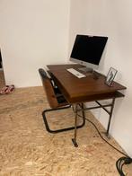Bureau + chaise de bureau (vintage), Maison & Meubles, Comme neuf, Bureau