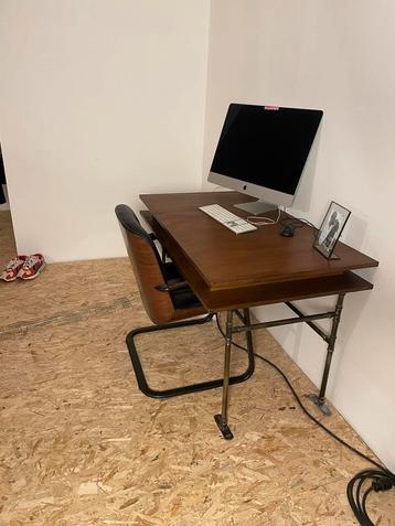 Bureau + chaise de bureau (vintage)