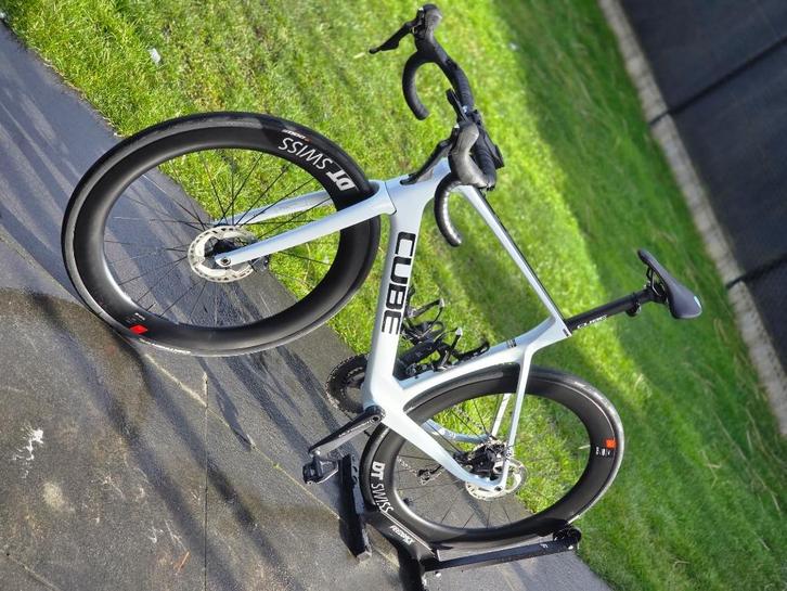 Te koop: Cube C62 Koersfiets, Fietsen en Brommers, Fietsen | Heren | Sportfietsen en Toerfietsen, Zo goed als nieuw, Overige merken