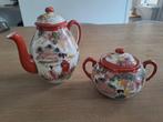 Chinese theepot en bijhorende pot, Ophalen