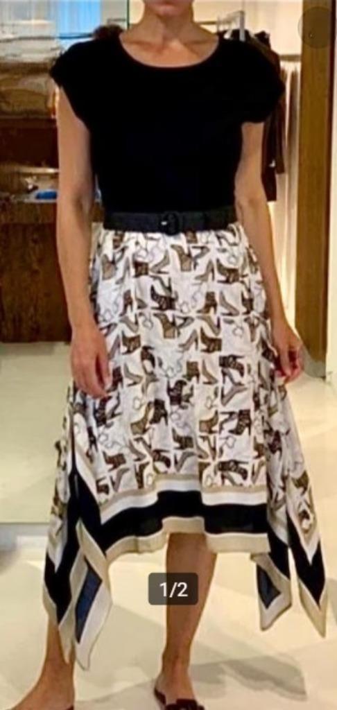 Caroline Biss Jurk, Kleding | Dames, Jurken, Maat 36 (S), Zwart, Ophalen of Verzenden