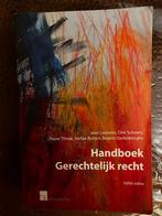 Handboek gerechtelijk recht (vijfde editie) - paperback, Boeken, Ophalen, Zo goed als nieuw, Jean Laenens; Dirk Scheers