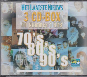 3 CD BOX - 40 NUMMER 1 HITS beschikbaar voor biedingen