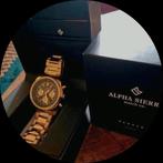 Alpha sierra horloge unisex, Handtassen en Accessoires, Horloges | Heren, Overige merken, Staal, Ophalen of Verzenden, Staal