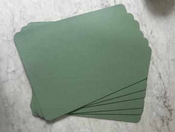 Placemat eucalyptus kleur, Huis en Inrichting, Ophalen, Nieuw, Groen, Placemat