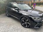 VW TIGUAN RLINE FULL FULL, Auto's, Zwart, Leder, 5 zetels, 5 deurs
