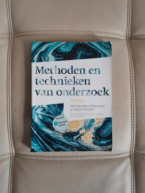 Mark Saunders - Methoden en technieken van onderzoek, Boeken, Schoolboeken, Zo goed als nieuw, Nederlands, Ophalen of Verzenden
