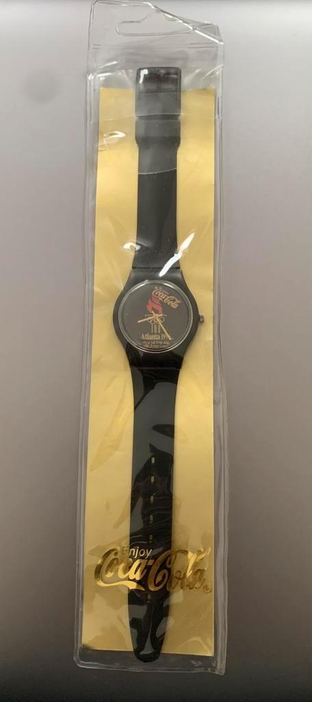 Coca-Cola „Atlanta 1996" horloge, Verzamelen, Sportartikelen en Voetbal, Zo goed als nieuw, Ophalen of Verzenden
