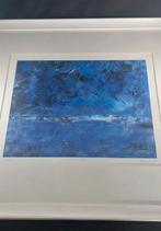 Abstract gesigneerd werk Dominique Demeulemester, Antiek en Kunst, Kunst | Litho's en Zeefdrukken, Ophalen of Verzenden