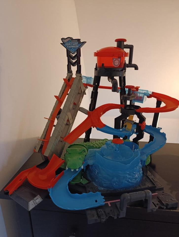 Hot wheels ultimate gator car wash, Kinderen en Baby's, Speelgoed | Racebanen, Gebruikt, Racebaan, Handmatig, Hot Wheels, Ophalen