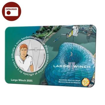 Belgie 5 Euro coincard 2025 beschikbaar voor biedingen