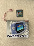 Gameboy Advance colour compleet met lichtje en spel, Games en Spelcomputers, Spelcomputers | Nintendo Game Boy, Ophalen of Verzenden