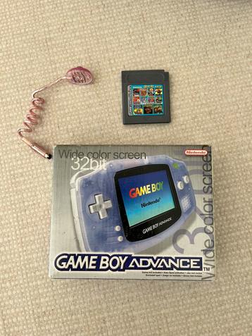 Gameboy Advance colour compleet met lichtje en spel beschikbaar voor biedingen