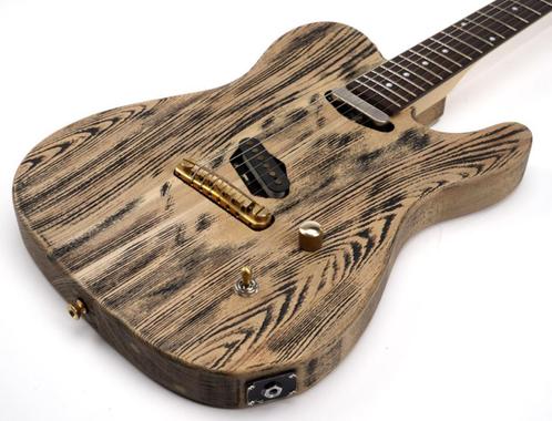 Slick Guitars SL 50 Black Ash - Swamp Ash Body, Musique & Instruments, Instruments à corde | Guitares | Électriques, Neuf, Solid body