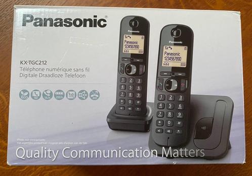 Téléphones numériques sans fil Panasonic, Telecommunicatie, Vaste telefoons | Handsets en Draadloos, Zo goed als nieuw, Ophalen