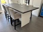 Chaises de Bar IKEA 62cm Bergmund, Huis en Inrichting, Ophalen, Hout, Zo goed als nieuw, Grijs