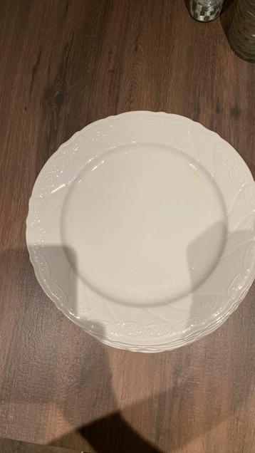 Onderzetborden, wit van 29 cm, bareuther bavaria germany beschikbaar voor biedingen