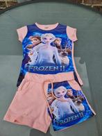 Setje Frozen t-shirt +broek maat:98/104  (nr38), Enfants & Bébés, Vêtements enfant | Taille 98, Comme neuf, Fille, Ensemble, Disney