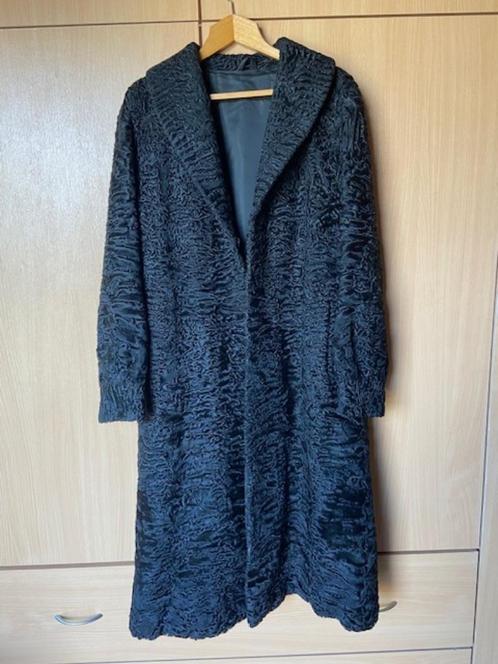 Echte Pelsmantel SWAKARA, Kleding | Dames, Jassen | Winter, Zo goed als nieuw, Maat 46/48 (XL) of groter, Zwart, Ophalen